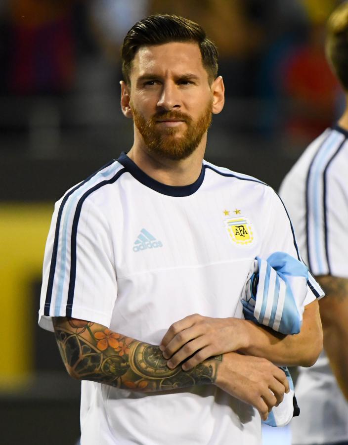 Imagen Messi y su barba