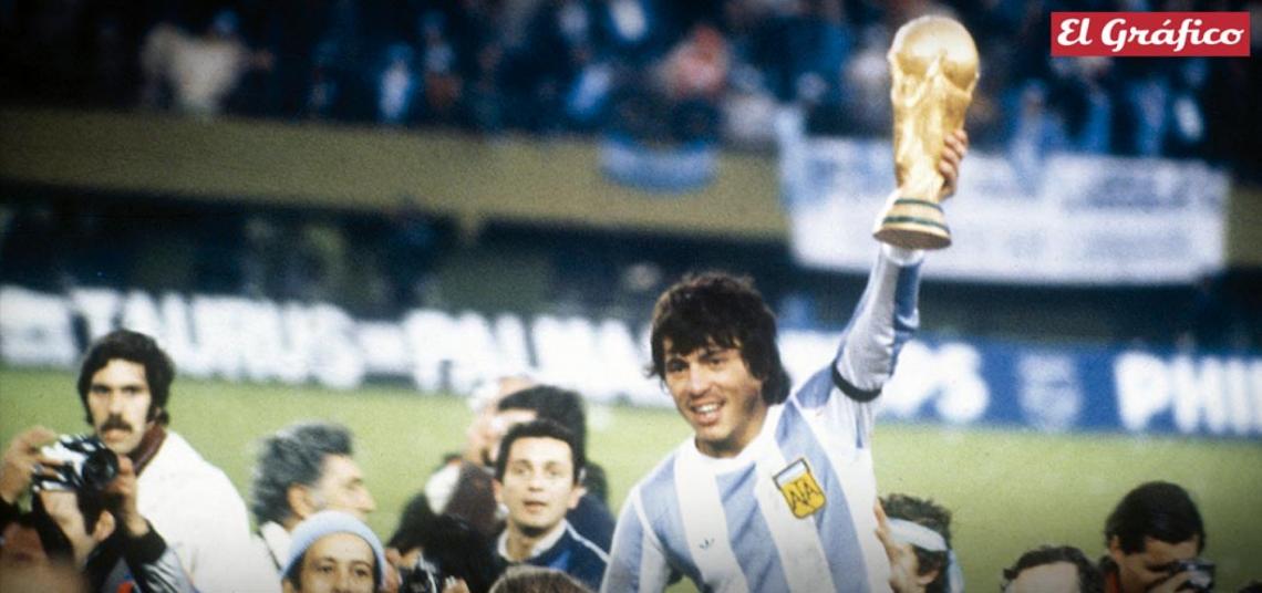 Imagen de 25 de junio de 1978. Argentina Campeón del Mundo.