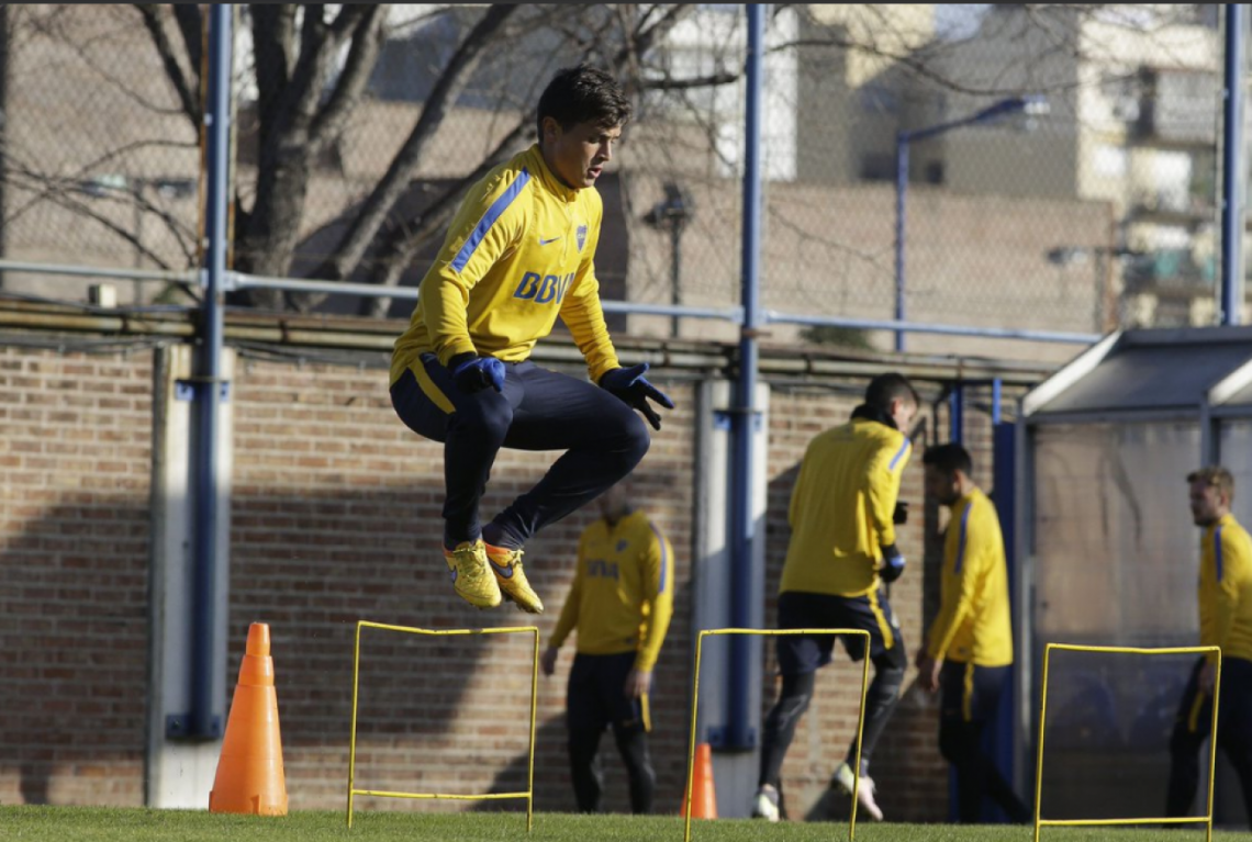 Imagen CUBAS, una de las joyas de la cantera de Boca. 