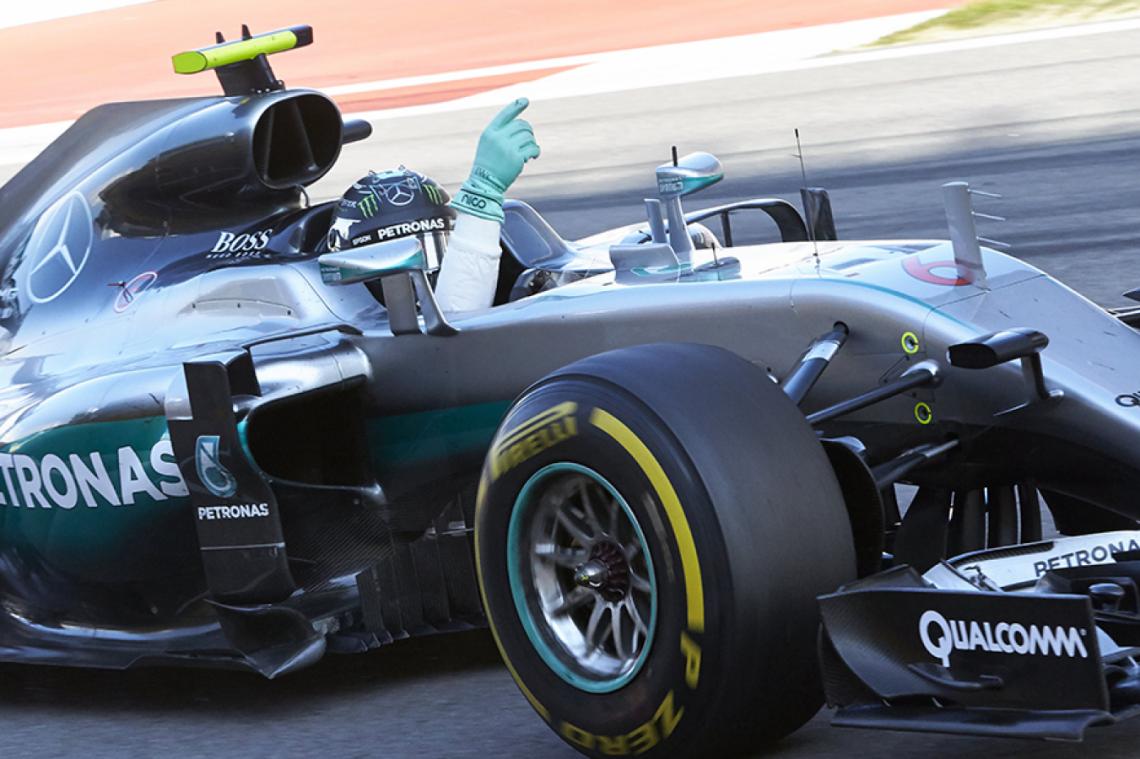 Imagen El F1 W07 imbatible de Rosberg alcanzó la perfección en el comienzo de temporada.
