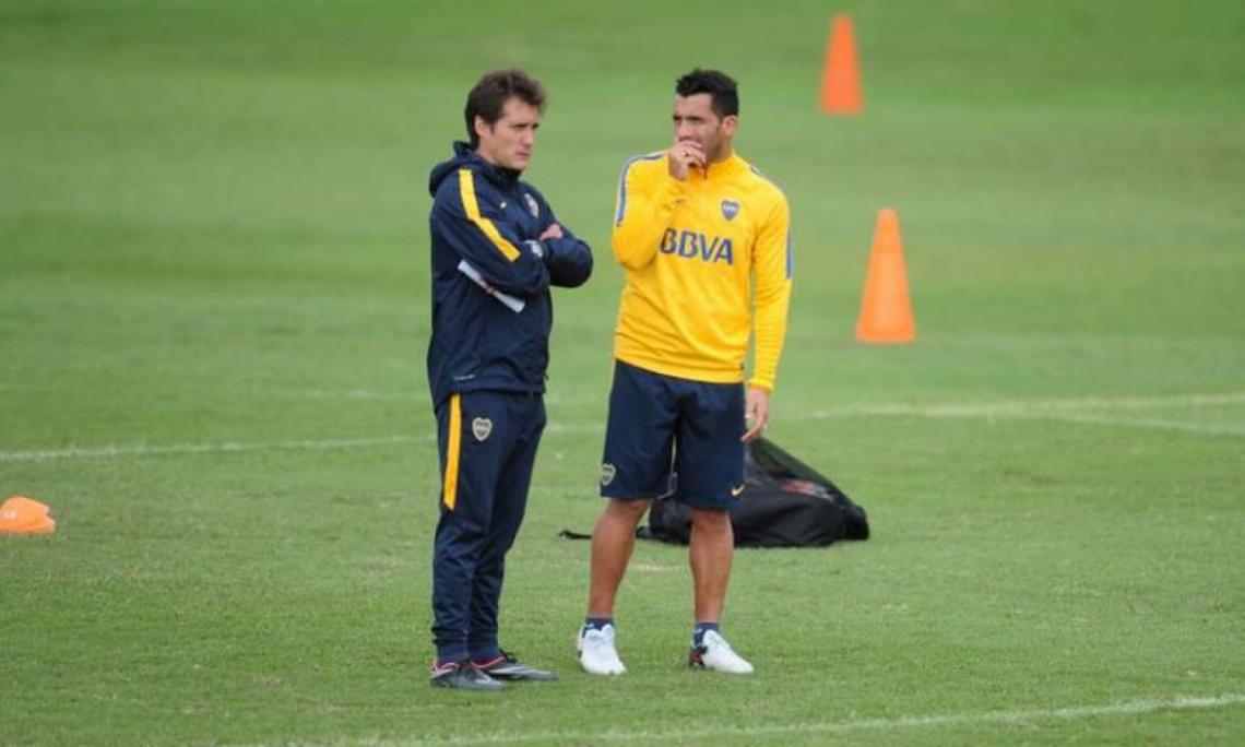 Imagen Guillermo y Carlitos, en el entrenamiento