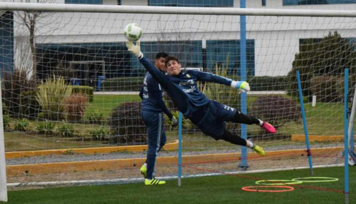 Imagen El arquero está con la Selección Argentina en los Juegos Olímpicos.