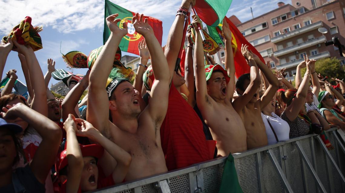 Imagen Los portugueses se quedaron con la Euro. Ahora quieren la medalla de oro en Río. Foto: Reuters.