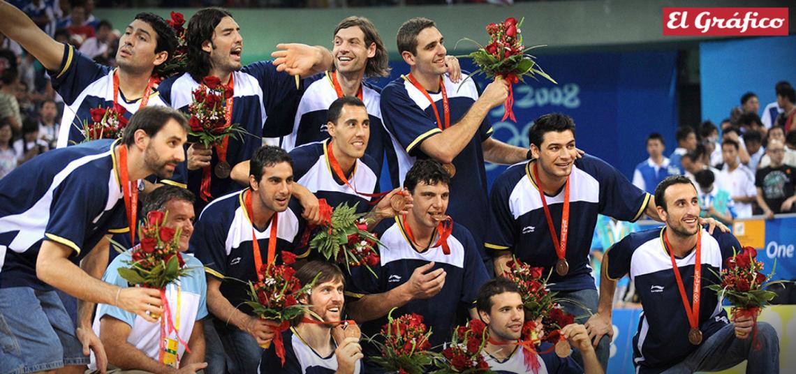 2008 Bronce En Basquet Masculino El Grafico