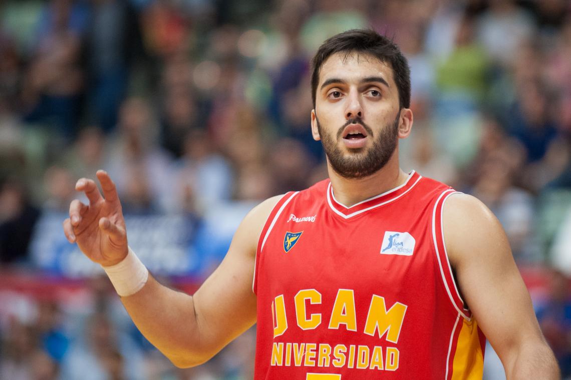 Imagen Campazzo, jugando para el Murcia