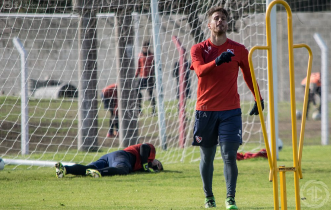 Imagen DENIS, en un entrenamiento de esta semana. Foto: Fernando Chelotti.