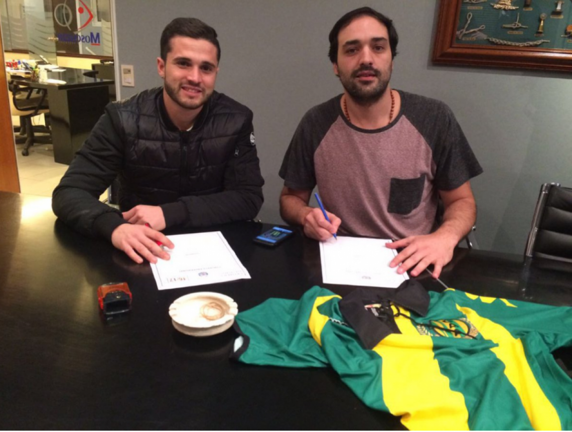 Imagen Joel Acosta, ex Boca, firmó con Aldosivi.