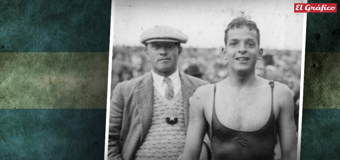 1928. Alberto Zorrilla, Oro en natación