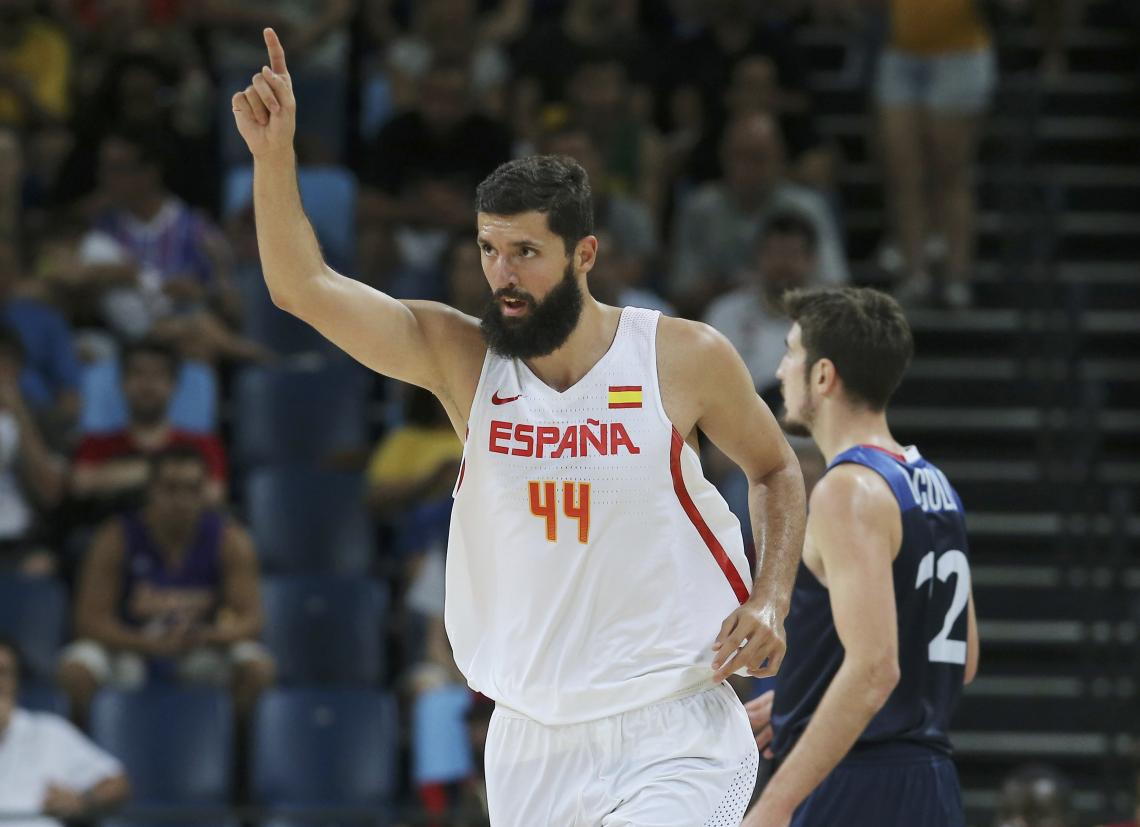 Imagen Nikola Mirotic, 23 puntos para España (Reuters)