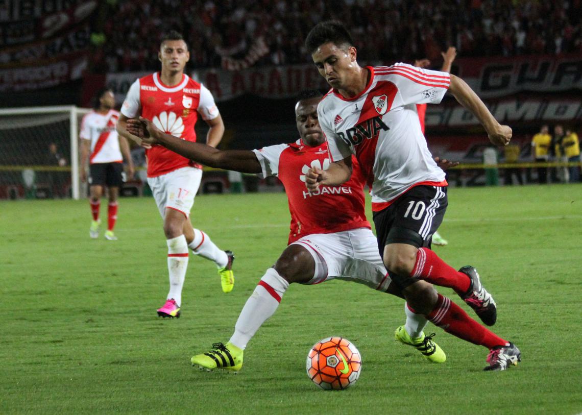 Imagen El Pity Martínez, en el partido de ida