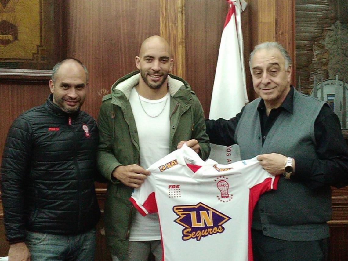 Barrales se entrenó en Huracán El Gráfico