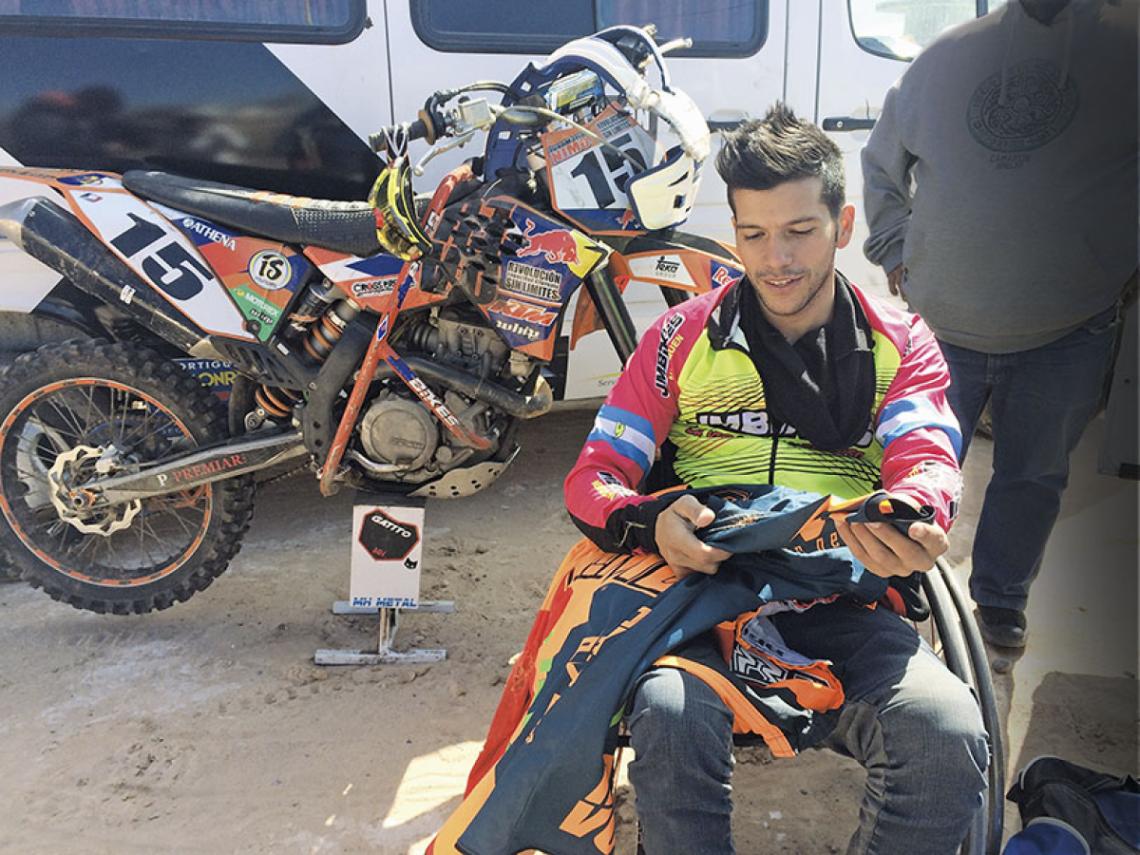 El mundo motor es el hábitat natural de Juan María Nimo, quien, a pesar de las dificultades, se las ingenió para seguir demostrando su talento en autos y motos.