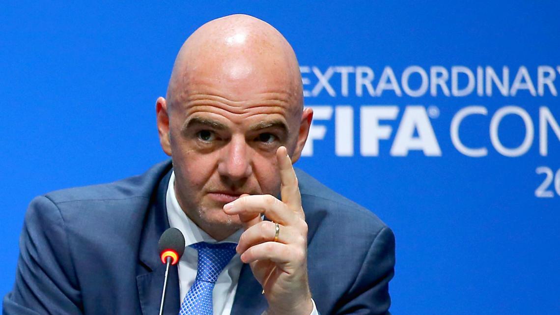 Imagen INFANTINO asumió su cargo en la FIFA en febrero de este año.