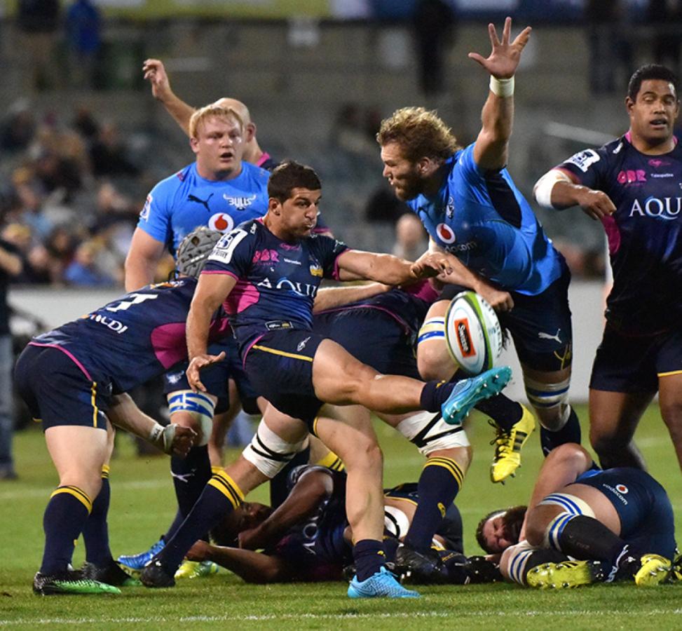 Imagen Es el único Puma que no integra los Jaguares. Compite en el Super Rugby, pero para Brumbies, franquicia australiana en la que se lució.