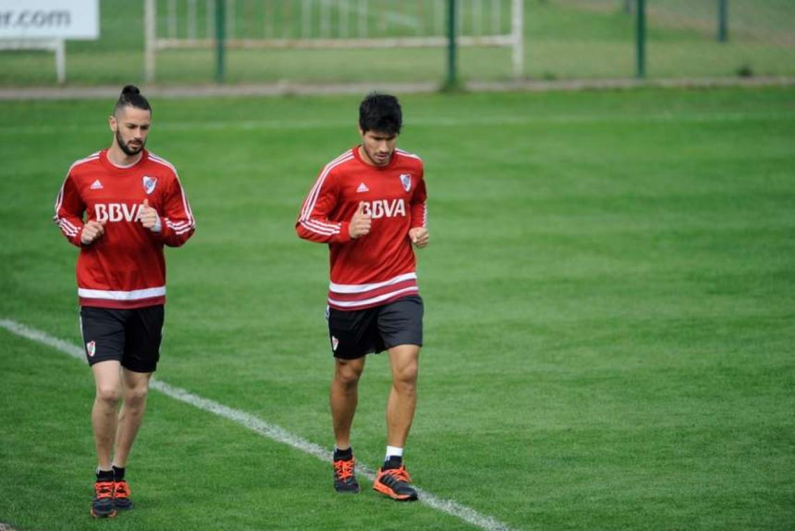 Imagen Lollo y Larrondo, trotando juntos