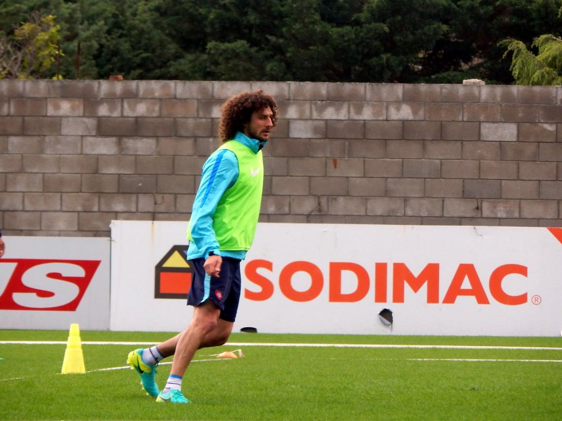 Imagen Colocha, en el entrenamiento