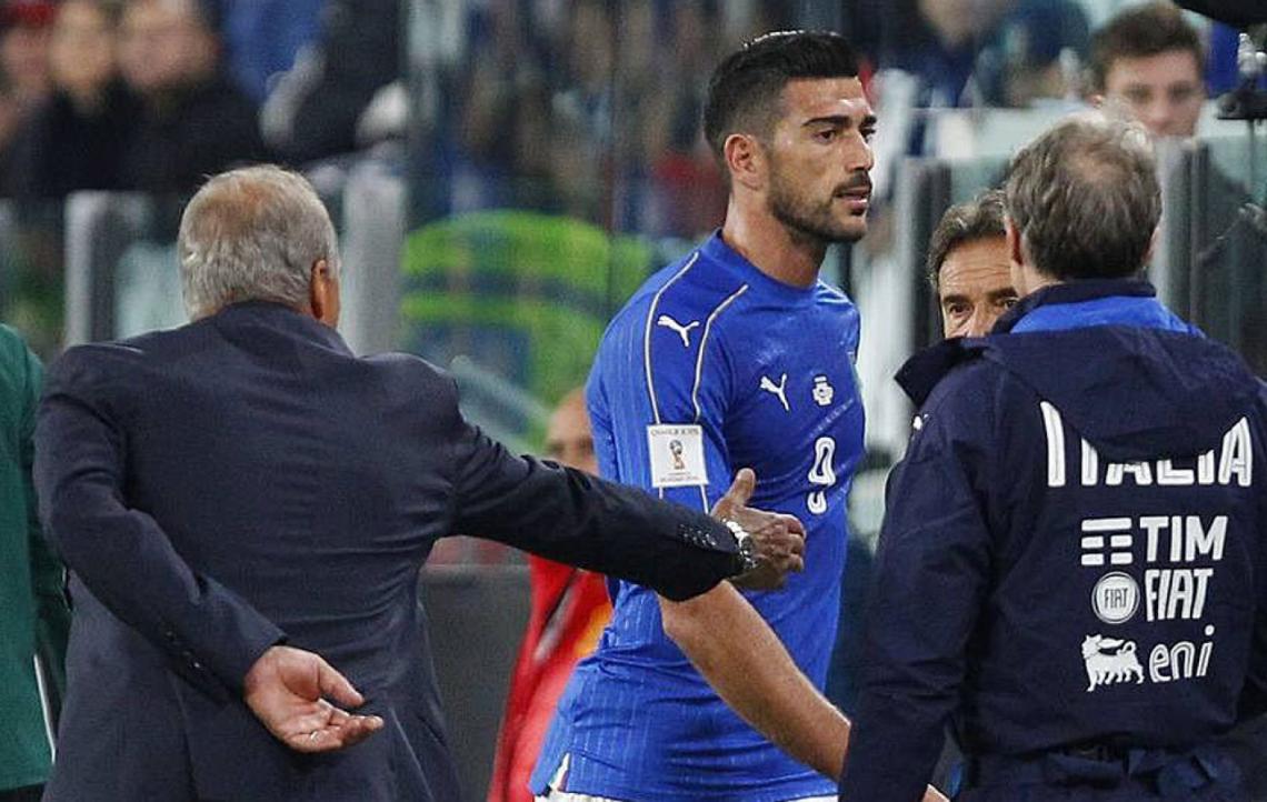 Imagen Pellè, dejando pagando a su entrenador
