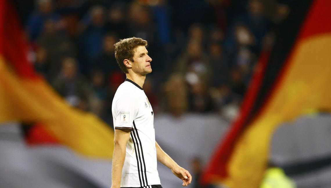 Imagen Thomas Müller se convirtió en el décimo Máximo Goleador de Alemania con 35 goles.