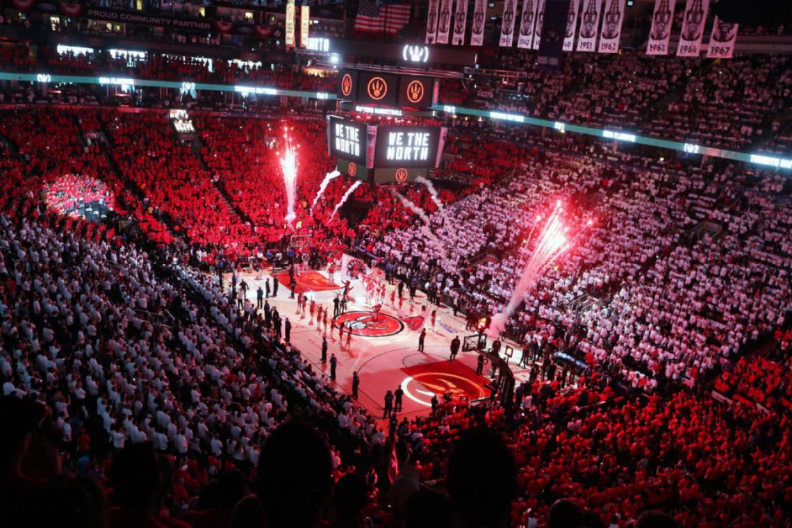 Imagen El Air Canada Centre, donde esta noche San Lorenzo hará historia