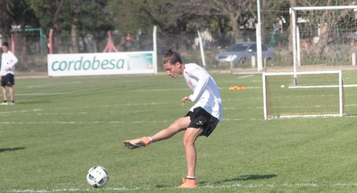 Imagen El pibe Klimowicz en Instituto. (Foto: Gentileza Diego Roscop, LA NUEVA MAÑANA)