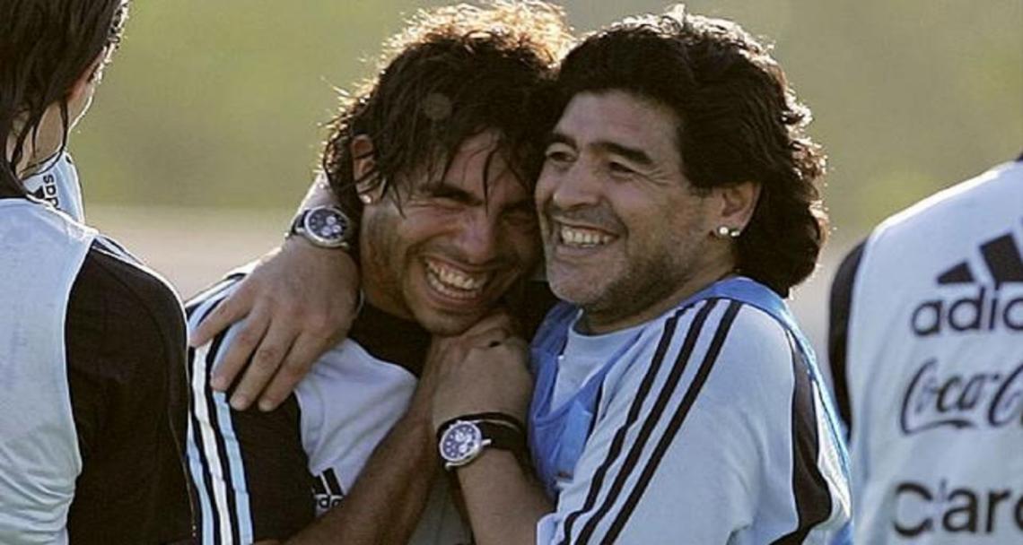 Imagen Diego y Carlitos, en su etapa en la Selección