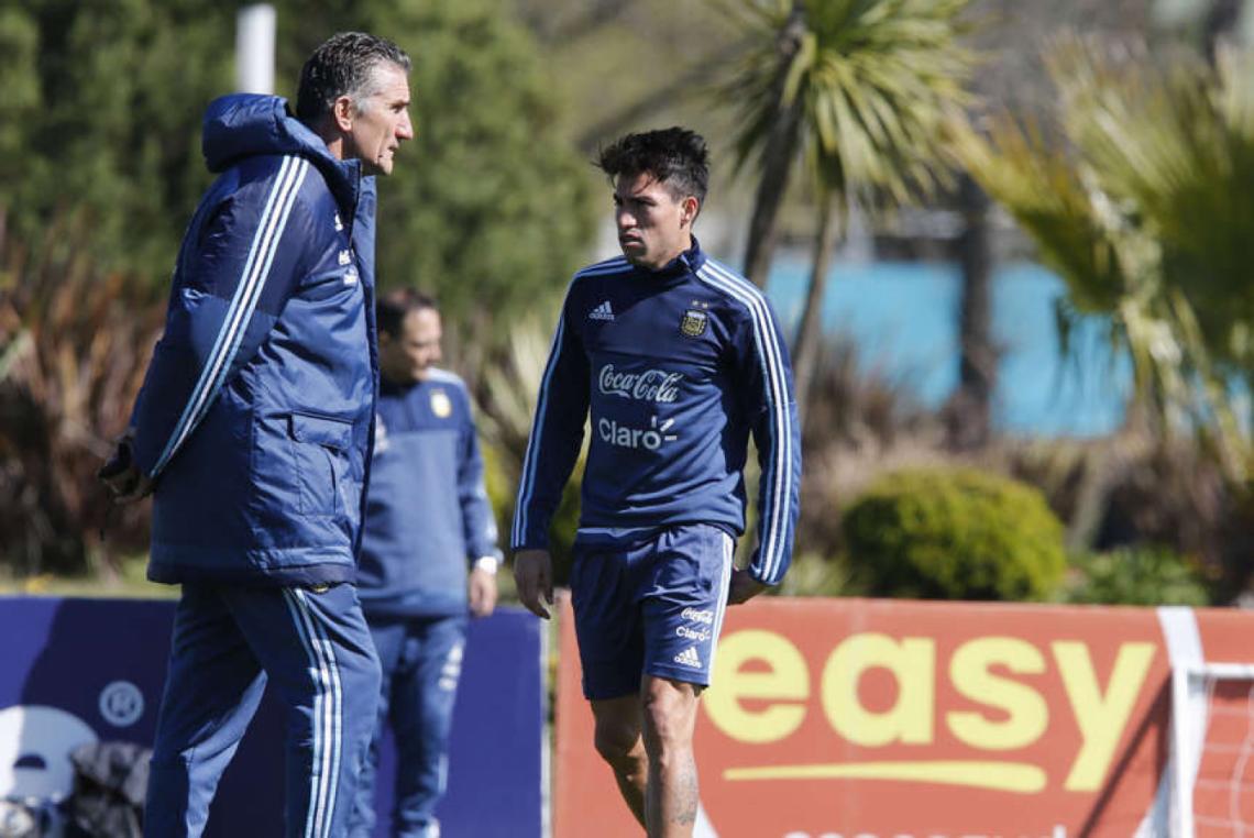Imagen Gaitán y Bauza, en una práctica