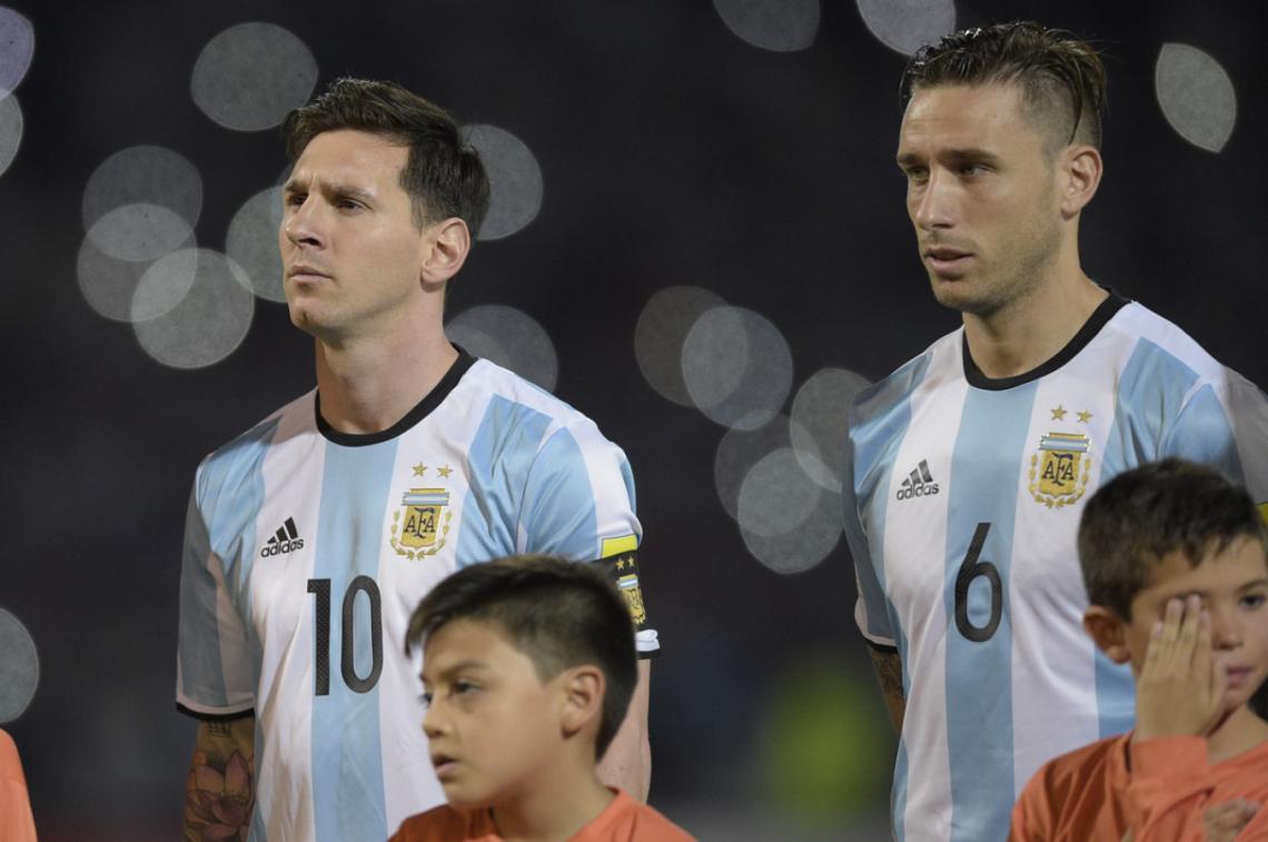 Imagen Biglia y Messi, juntos en la Selección