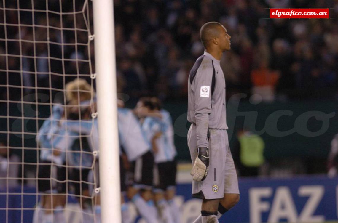 Imagen Una postal de la victoria argentina en el Monumental.