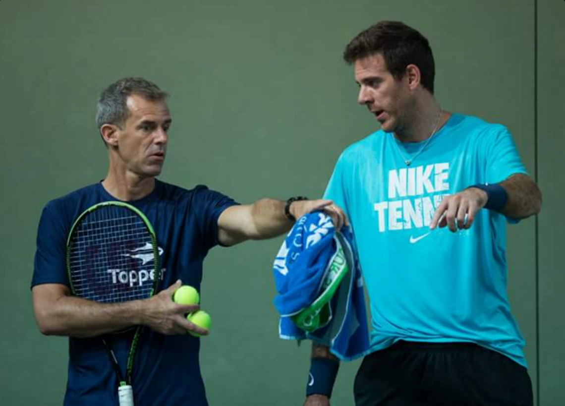 Imagen "Del Potro está contento y emocionado por todo lo que pasó este año", dijo Orsanic.