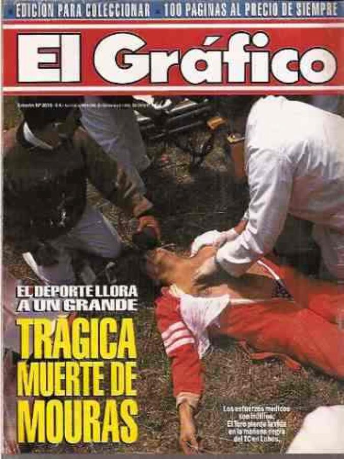 Imagen Así lo vivió El Gráfico en su edición del 24 de noviembre de 1992.