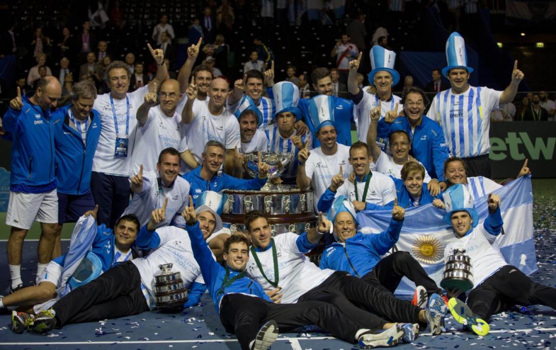 Imagen Los argentinos, festejando