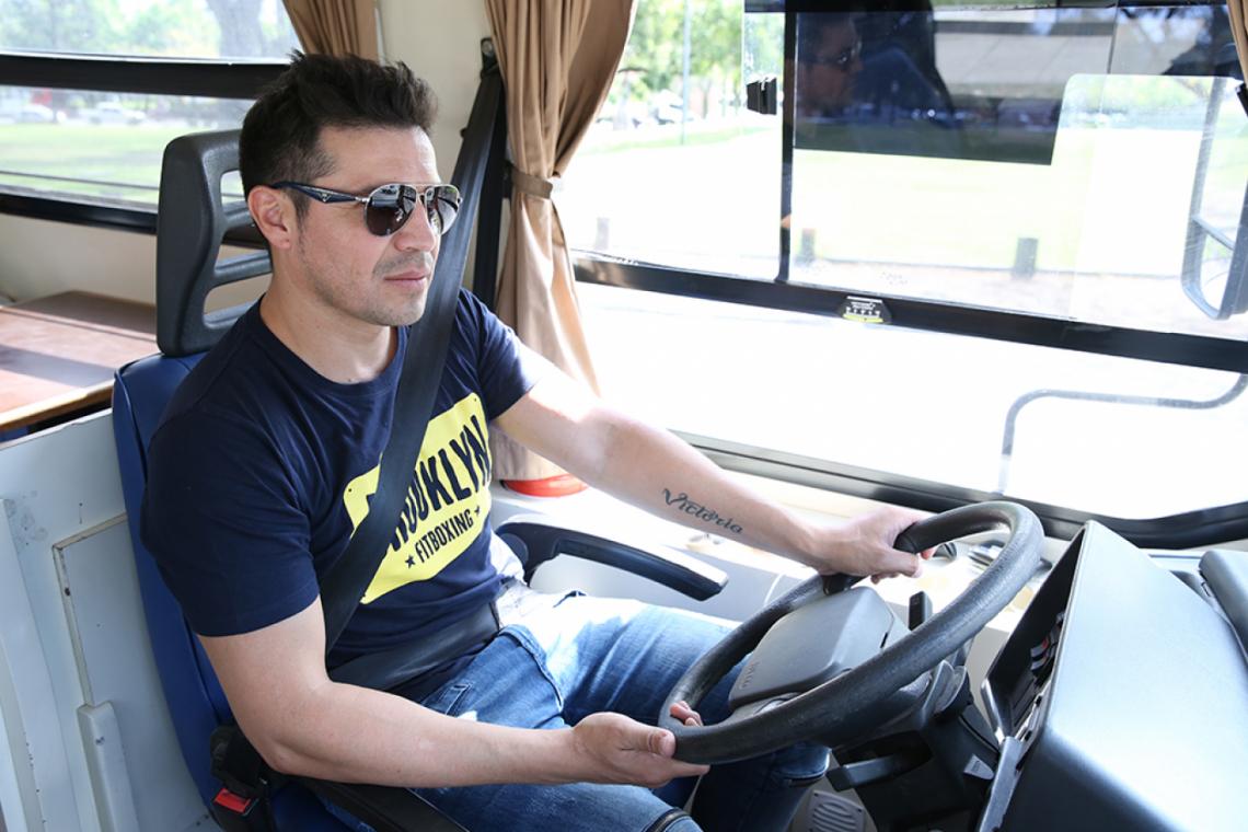 Imagen Recorrerá el país en un motorhome para dar charlas motivacionales.