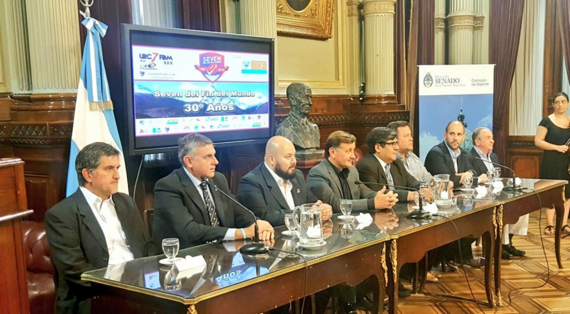 Imagen Presentación en el Senado.