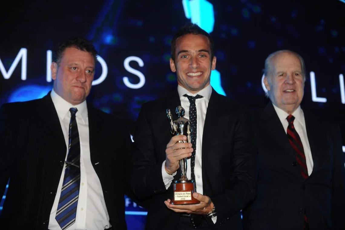Imagen Belluschi, con el Olimpia