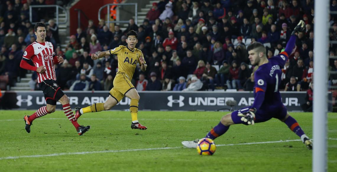 Imagen Son Heung-min hizo el tercero (Foto: AP)