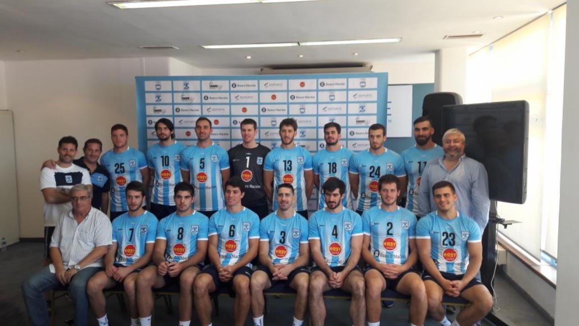 Imagen El plantel que viaja a Europa
