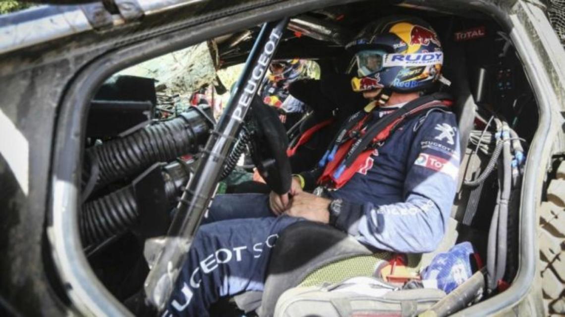 Imagen Sainz, esperando a ser remolcado