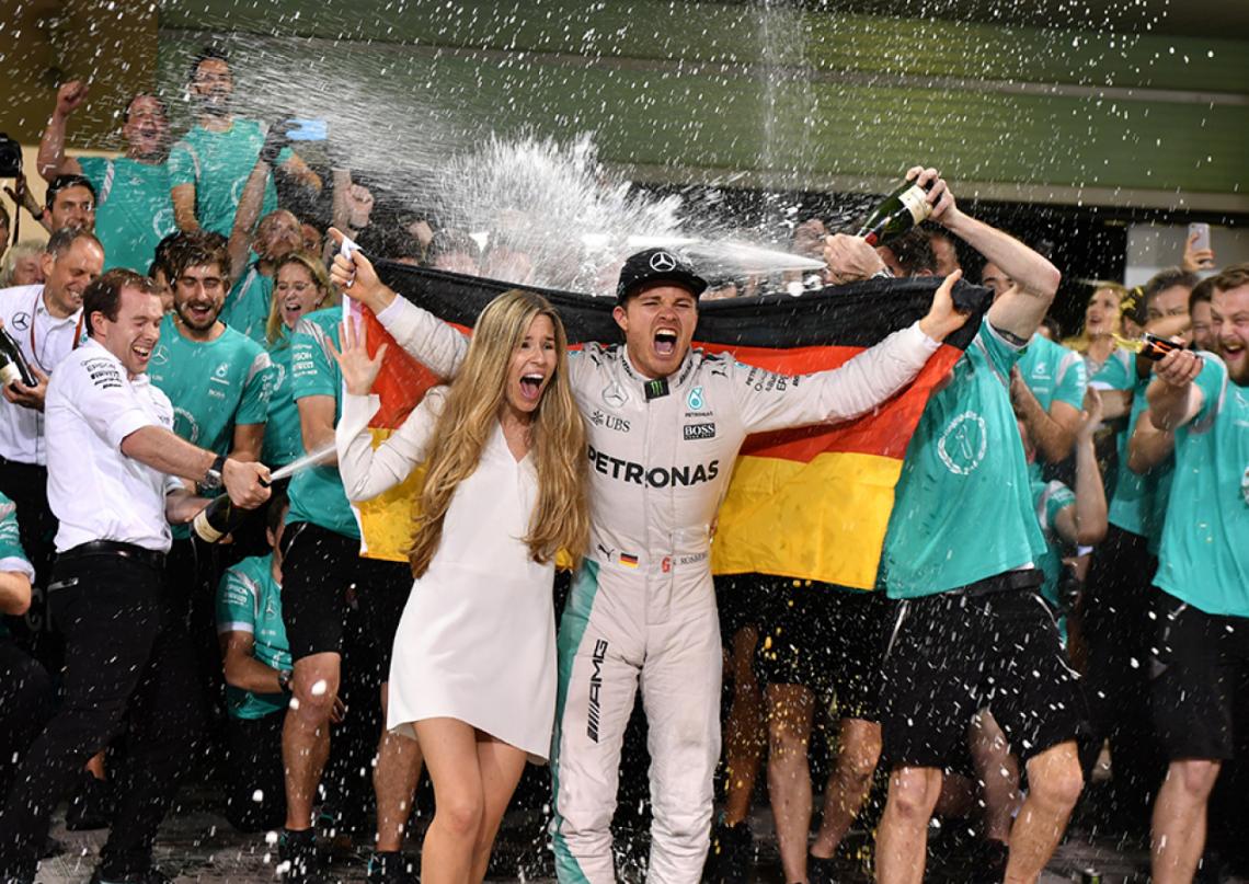 Nico Rosberg se convirtió en el campeón N° 33 en la historia de la F1. Merecido premio para un piloto sin estridencias y perseverante.