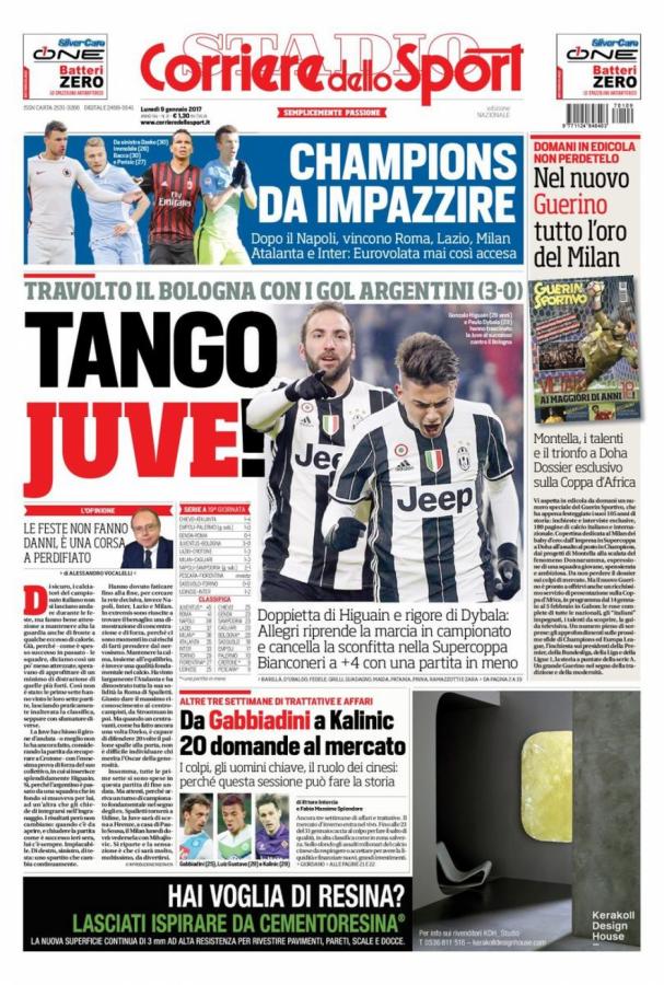 Imagen Corriere dello Sport