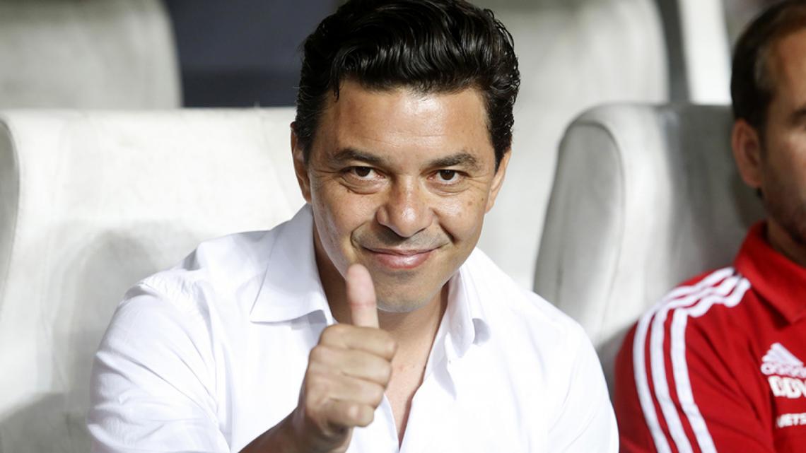 Imagen Marcelo Gallardo pulgar arriba