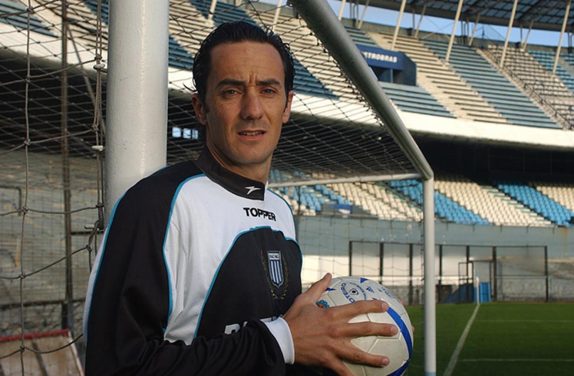 Imagen En la Academia vivió dos etapas; fue el arquero del campeón 2001.