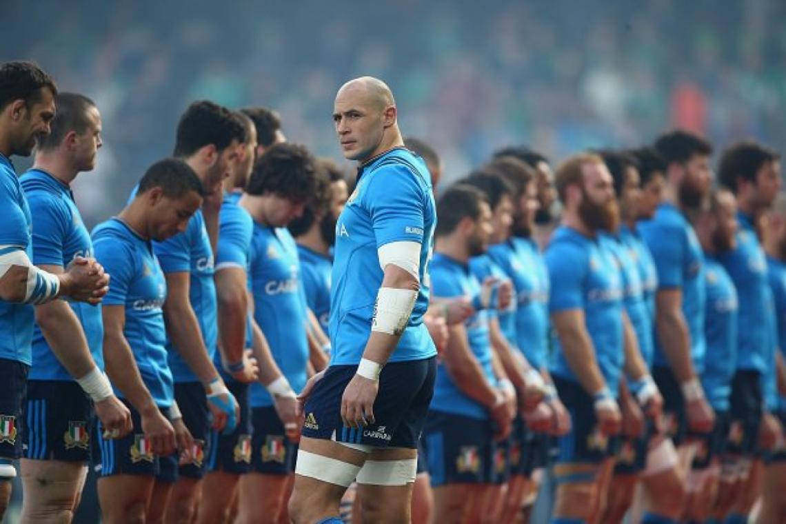 Imagen Parisse, el líder del equipo italiano