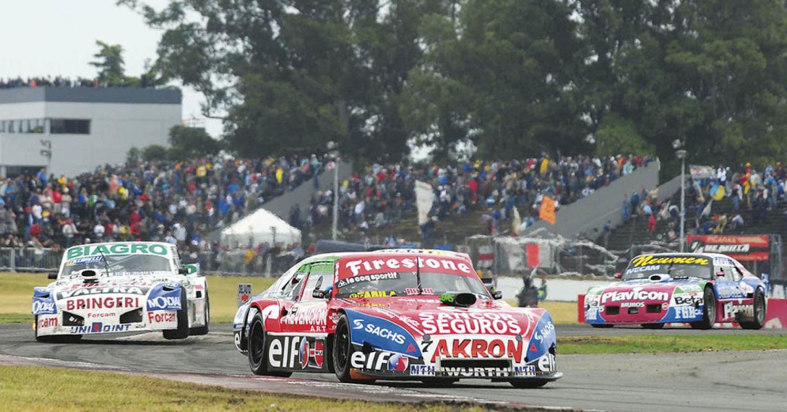 Imagen La imagen del auto con el que se coronó por quinta vez en la temporada de 2008.