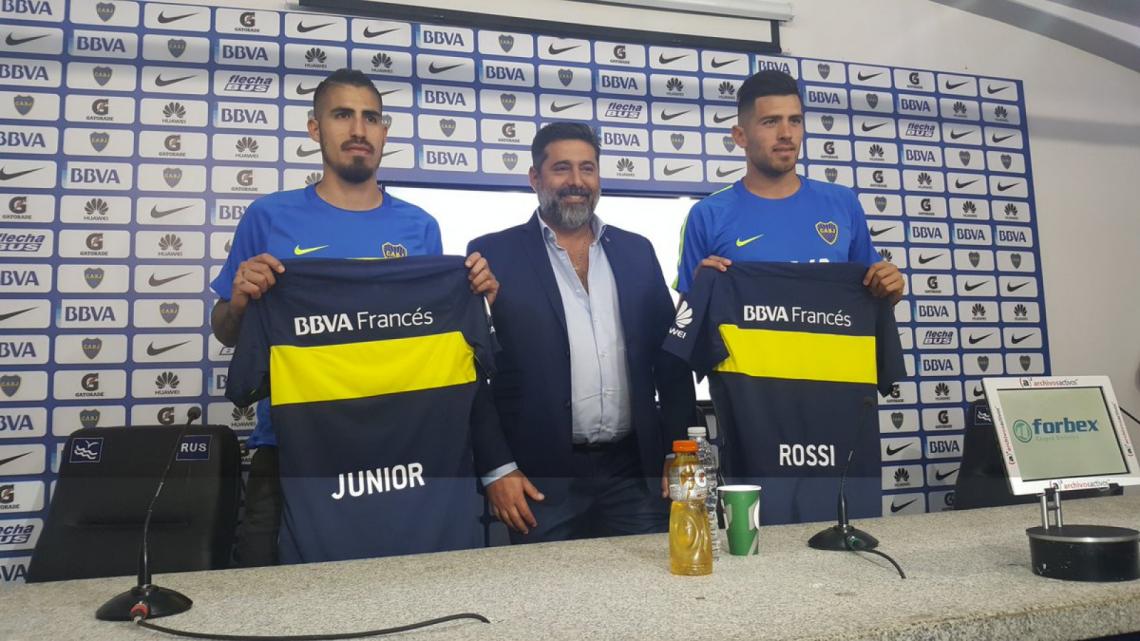 Imagen Rossi y Benítez, junto a Angelici