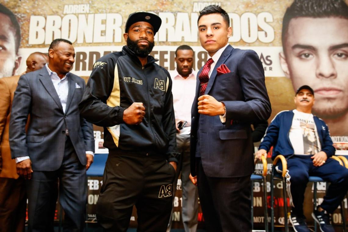 Imagen Broner y Granados, cara a cara