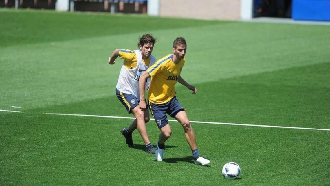 Imagen Bentancur, en la práctica