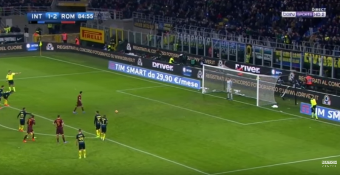 Imagen Fue el séptimo tanto del volante en 21 partidos de liga (Captura de TV)