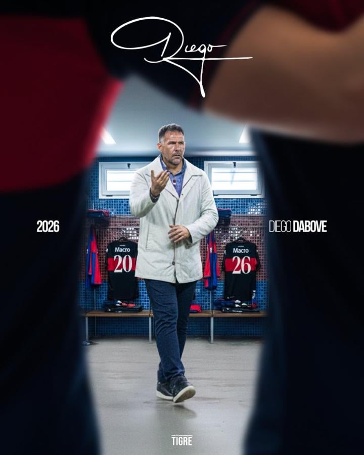 Imagen Dabove y su CT renovaron por una temporada con Tigre.