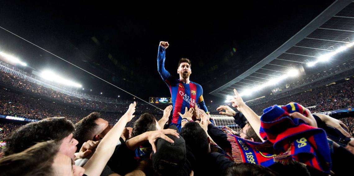 Imagen El retrato histórico de Leo Messi lidera los likes en el Facebook del Barcelona (pasan de 1,7 millones), en Instagram y también en Twitter, y nunca antes otra había tenido más interacciones. Ya ha superado las 70 millones de visitas.