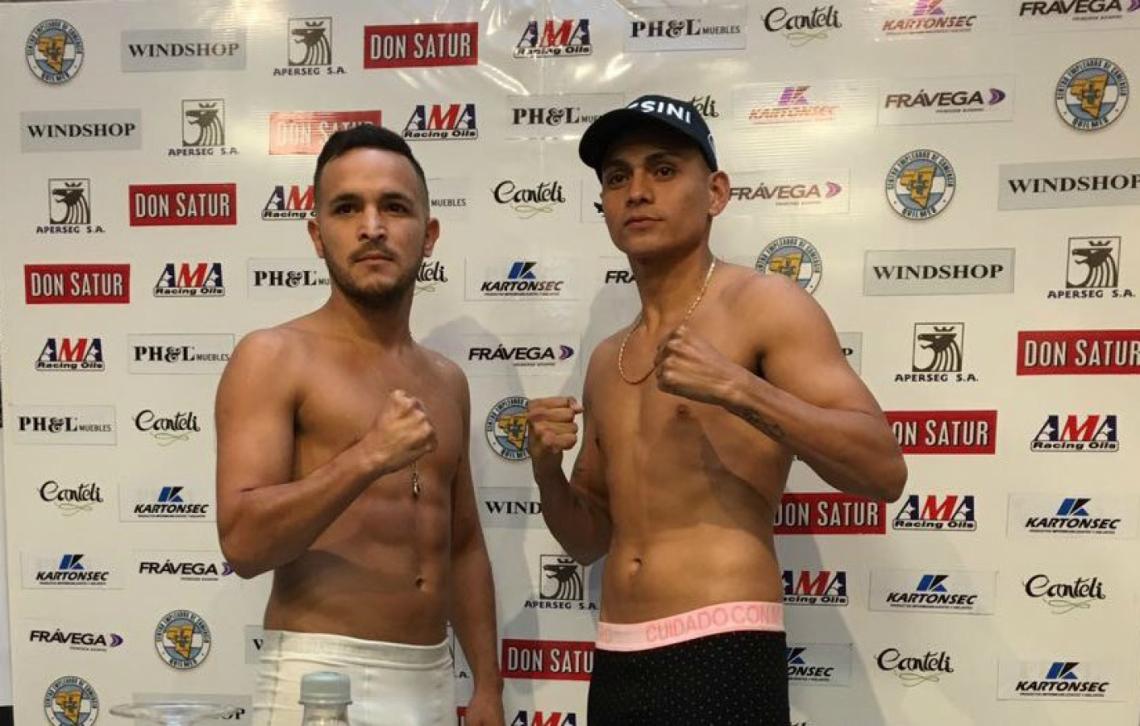 Imagen Maidana y Vallejos, cara a cara